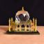 Picture of Gold Glass,Crystal Taj Mahal Crystal, For Home Decoration Gifted 100  mm one piece 