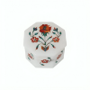 Picture of Indoor Traditional White Inlay Marble Hexagonal Box, For decor