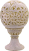 Picture of Stonport. 3.5inch u-b Ball Elephant- Soapstone Marble Round Tea Light Candle Holder