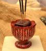Picture of Soapstone Rose Incense Holder
