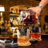 Picture of  Italian Premium Whiskey Decanter Set with Glasses,Crystal Whiskey for Men with 6 Glasses with Liquor Decanter Set for Home Bar