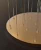Picture of JMWYH Staircase Chandelier Modern Minimalist Staircase Chandelier Living Room Lighting Creative Restaurant Rotating Duplex Floor Lamp, Height Adjustable