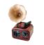 Picture of Phonograph Music Box, Vintage Retro Classical Gramophone Musical Box Table Desk Decoration