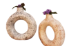Picture of Donut Vase for Home Decor White