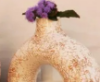 Picture of Donut Vase for Home Decor White