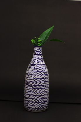 Picture of Adorestory Exclusive Lane Blue And White Ceramic Round Vase