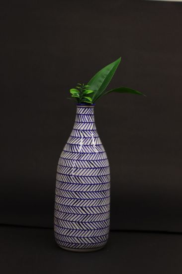 Picture of Adorestory Exclusive Lane Blue And White Ceramic Round Vase