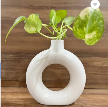 Picture of The Decor Boutique Chic and Timeless Ceramic Vase – Ideal for Elegant Home Decor Ceramic Vase
