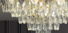 Picture of Crystal Feather Wings Chandelier