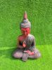 Picture of Buddha idol, 45.5 cm Big Buddha statue, Lord Buddha idol, Resin Buddha Sitting, Handmade Carved Engraved Statue Home Temple Decor