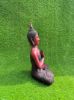 Picture of Buddha idol, 45.5 cm Big Buddha statue, Lord Buddha idol, Resin Buddha Sitting, Handmade Carved Engraved Statue Home Temple Decor