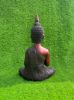 Picture of Buddha idol, 45.5 cm Big Buddha statue, Lord Buddha idol, Resin Buddha Sitting, Handmade Carved Engraved Statue Home Temple Decor