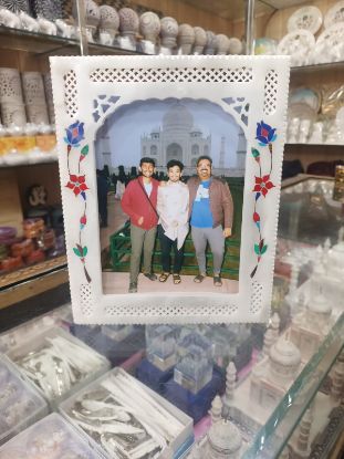 Picture of Multicolor Marble Decorative Picture Frame, For Decoration