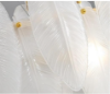 Picture of Modern Ceiling Chandelier Lighting Compatible with Living Dining Room Luxury Art Decor Glass Feather Chandelier Hanging Lamp Lustre,Chandeliers