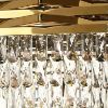 Picture of LED Glass Hanging Chandelier, Gold, Modern