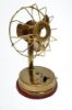 Picture of Trendy Bazaar Brass Table Fan Toy Miniature for Kids and Home Decor(Battery Powered)(Lighting and Working Fan)