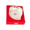 Picture of Embossed Mango Shaped Silver Plated Bowl Dish Tray, Serveware, Diwali Gift Set,