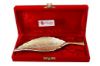 Picture of Gold and Silver Plated Brass Serving Platter in a Velvet Box