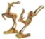 Picture of Brass Deer Pair Running Statue