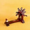 Picture of Wooden Gandhi Ji Charkha Showpiece Home Decor Handmade, Showpiece for Living Room & Office Spinning Wheel Decoration Item