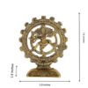 Picture of Metal Lord Shiva Dancing Natraj Statue Idol. Natraja Idol for Home Temple,Office,Gifts