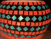 Picture of Candle Holder For Home Décor Glass Tealight Holder Set  (Multicolor, Pack of 2)