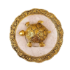 Picture of Metal kala Handicraft Aluminium Feng Shui Tortoise on Plate (15*15) for home decor and temple