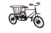 Picture of Century 21 Wrought Iron And Wood Cycle Rickshaw Showpiece Flower Vase Toy